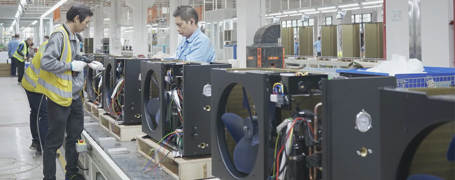 Heating cooling and hot water heat pumps